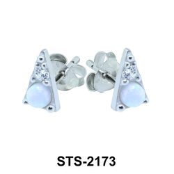 Opal Stud Earrings STS-2173