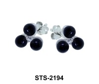 Blue Sand Stud Earrings STS-2194