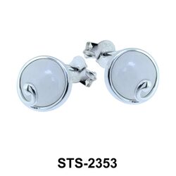 Moonstone Stud Earrings STS-2353