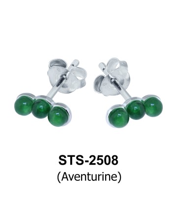 Aventurine Stud Earrings STS-2508