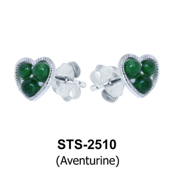 Aventurine Stud Earrings STS-2510