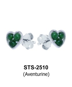 Aventurine Stud Earrings STS-2510