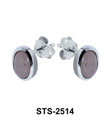 Moonstone Stud Earrings STS-2514