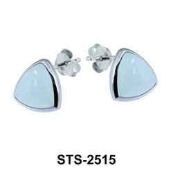 Aquamarine Stud Earrings STS-2515