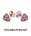 Pink Quartz Stud Earring STS-2583-PI