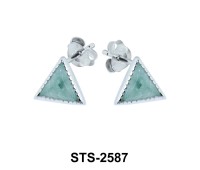 Aventurine Stud Earring STS-2587