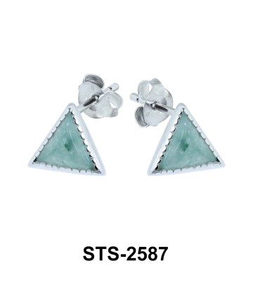 Aventurine Stud Earring STS-2587