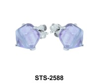 Fluorescent Stone Stud Earring STS-2588