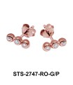 CZ Stones Stud Earring STS-2747