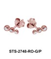 CZ Stones Stud Earring STS-2748