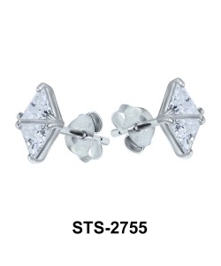 CZ Stones Stud Earring STS-2755