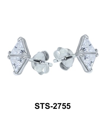 CZ Stones Stud Earring STS-2755