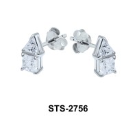 CZ Stones Stud Earring STS-2756