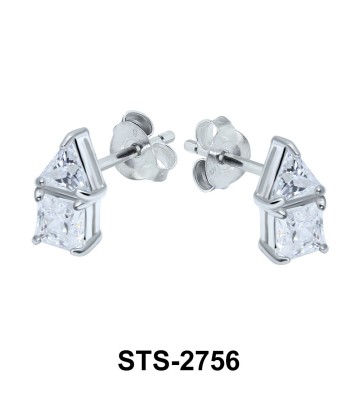 CZ Stones Stud Earring STS-2756