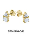 CZ Stones Stud Earring STS-2756