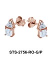 CZ Stones Stud Earring STS-2756