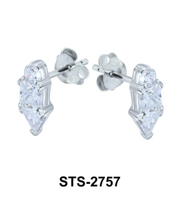 CZ Stones Stud Earring STS-2757