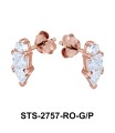 CZ Stones Stud Earring STS-2757