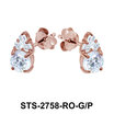 CZ Stones Stud Earring STS-2758