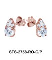 CZ Stones Stud Earring STS-2758