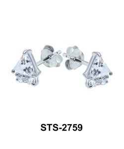 CZ Stones Stud Earring STS-2759