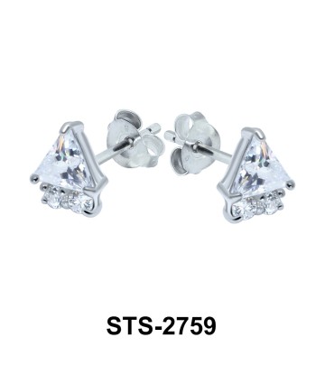 CZ Stones Stud Earring STS-2759