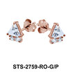 CZ Stones Stud Earring STS-2759