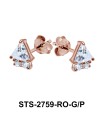 CZ Stones Stud Earring STS-2759