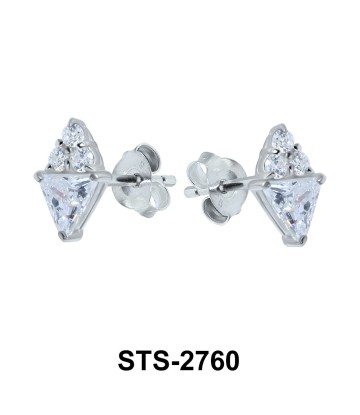 CZ Stones Stud Earring STS-2760