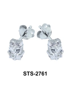 CZ Stones Stud Earring STS-2761