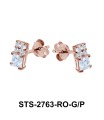 CZ Stones Stud Earring STS-2763