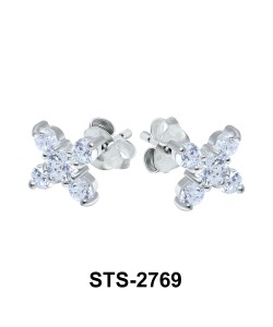 CZ Stones Stud Earring STS-2769