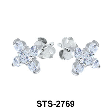 CZ Stones Stud Earring STS-2769