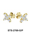 CZ Stones Stud Earring STS-2769