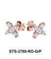 CZ Stones Stud Earring STS-2769