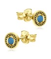 Turquoise Stud Earring STS-2770