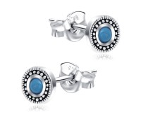 Turquoise Stud Earring STS-2770