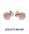 CZ Stones Stud Earring STS-2771