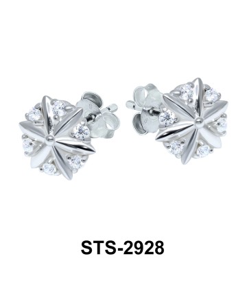 CZ Stones Stud Earring STS-2928