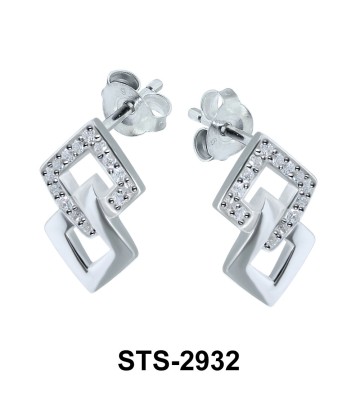 CZ Stones Stud Earring STS-2932