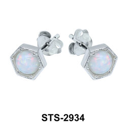Opal Stud Earring STS-2934