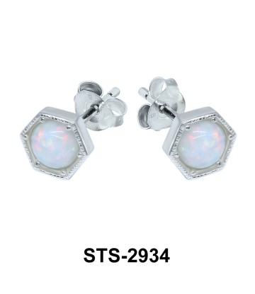 Opal Stud Earring STS-2934