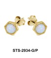 Opal Stud Earring STS-2934