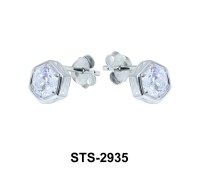 CZ Stone Stud Earring STS-2935