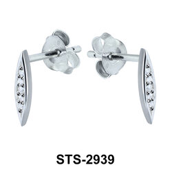 CZ Stones Stud Earring STS-2939