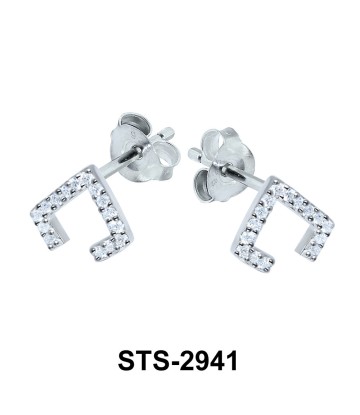 CZ Stones Stud Earring STS-2941