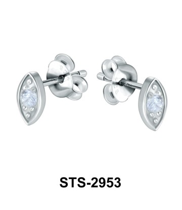 CZ Stone Stud Earring STS-2953