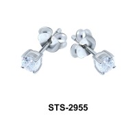 CZ Stone Stud Earring STS-2955