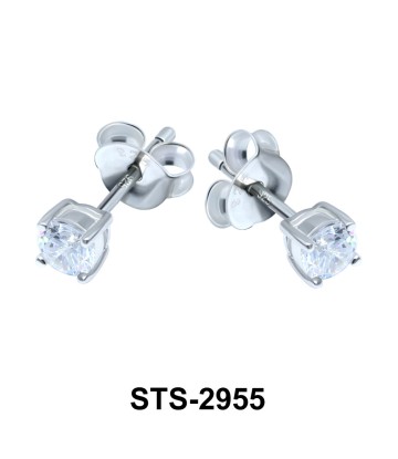 CZ Stone Stud Earring STS-2955