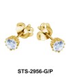 CZ Stone Stud Earring STS-2956